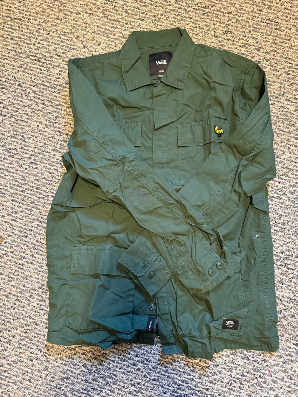 Vans Dark Olive Green Military Field Jacket
